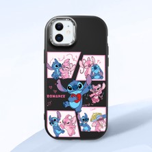 Ucuc iPhone 12 Mini Uyumlu Darbe Emici Kamera Korumalı Siyah Silikon Kılıf