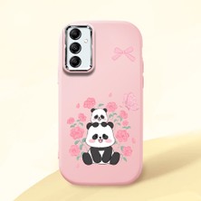 Ucuc Samsung Galaxy A14 4g/5g Uyumlu Darbe Emici Kamera Korumalı Pembe Silikon Kılıf