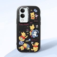 Ucuc Vivo Y04/Y04S Uyumlu Darbe Emici Kamera Korumalı Siyah Silikon Kılıf