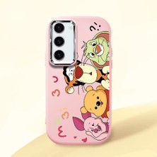 Ucuc Samsung Galaxy S23 Uyumlu Darbe Emici Kamera Korumalı Pembe Silikon Kılıf