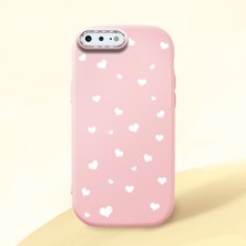 Ucuc iPhone 7 Plus/8 Plus Uyumlu Darbe Emici Kamera Korumalı Pembe Silikon Kılıf