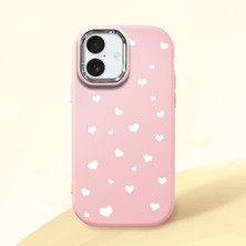 Ucuc iPhone 17 Uyumlu Darbe Emici Kamera Korumalı Pembe Silikon Kılıf