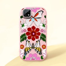 Ucuc Realme C21 Uyumlu Darbe Emici Kamera Korumalı Pembe Silikon Kılıf