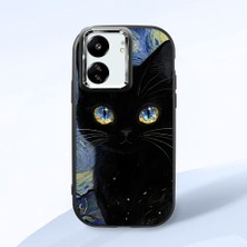 Ucuc Poco C65 Uyumlu Darbe Emici Kamera Korumalı Siyah Silikon Kılıf