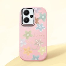 Ucuc Redmi Note 13 Pro Plus+ 5g Uyumlu Darbe Emici Kamera Korumalı Pembe Silikon Kılıf