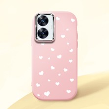 Ucuc Realme C55 Uyumlu Darbe Emici Kamera Korumalı Pembe Silikon Kılıf