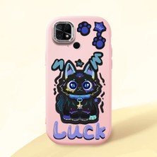 Ucuc Redmi 10C Uyumlu Darbe Emici Kamera Korumalı Pembe Silikon Kılıf
