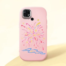 Ucuc Redmi 10C Uyumlu Darbe Emici Kamera Korumalı Pembe Silikon Kılıf