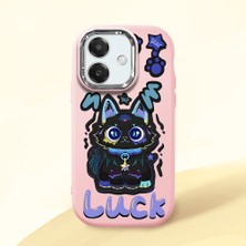 Ucuc Oppo A3/A3X 4g/5g Uyumlu Darbe Emici Kamera Korumalı Pembe Silikon Kılıf