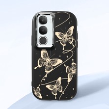 Ucuc Vivo Y19S 4G/Y19S Pro Uyumlu Darbe Emici Kamera Korumalı Siyah Silikon Kılıf