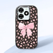 Ucuc Tecno Spark 20/20C Uyumlu Darbe Emici Kamera Korumalı Siyah Silikon Kılıf