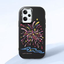 Ucuc Redmi Note 12 Pro 5g Uyumlu Darbe Emici Kamera Korumalı Siyah Silikon Kılıf