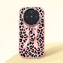 Ucuc Vivo X300 Uyumlu Darbe Emici Kamera Korumalı Pembe Silikon Kılıf