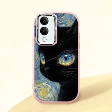 Ucuc Vivo Y04/Y04S Uyumlu Darbe Emici Kamera Korumalı Pembe Silikon Kılıf