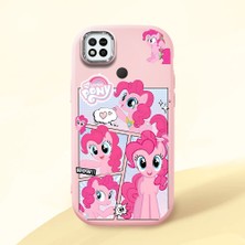 Ucuc Redmi 9C/10A Uyumlu Darbe Emici Kamera Korumalı Pembe Silikon Kılıf