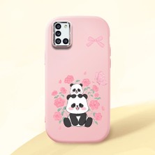 Ucuc Samsung Galaxy A31 Uyumlu Darbe Emici Kamera Korumalı Pembe Silikon Kılıf