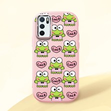 Ucuc Oppo A16/A16S Uyumlu Darbe Emici Kamera Korumalı Pembe Silikon Kılıf