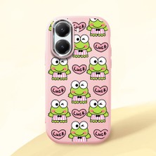 Ucuc Poco X7 Pro Uyumlu Darbe Emici Kamera Korumalı Pembe Silikon Kılıf