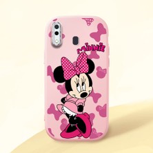 Ucuc Samsung Galaxy A20 Uyumlu Darbe Emici Kamera Korumalı Pembe Silikon Kılıf