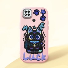 Ucuc Redmi 9C/10A Uyumlu Darbe Emici Kamera Korumalı Pembe Silikon Kılıf