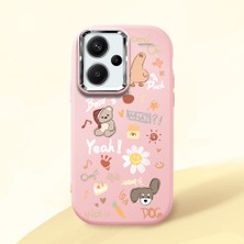 Ucuc Redmi Note 13 Pro Plus+ 5g Uyumlu Darbe Emici Kamera Korumalı Pembe Silikon Kılıf