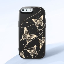 Ucuc iPhone 7 Plus/8 Plus Uyumlu Darbe Emici Kamera Korumalı Siyah Silikon Kılıf