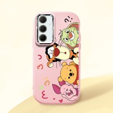 Ucuc Samsung Galaxy A35 Uyumlu Darbe Emici Kamera Korumalı Pembe Silikon Kılıf