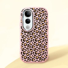 Ucuc Vivo V50 Lite 4g/5g Uyumlu Darbe Emici Kamera Korumalı Pembe Silikon Kılıf