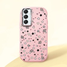 Ucuc Samsung Galaxy A16 4g/5g Uyumlu Darbe Emici Kamera Korumalı Pembe Silikon Kılıf