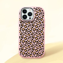 Ucuc iPhone 12/12 Pro Uyumlu Darbe Emici Kamera Korumalı Pembe Silikon Kılıf