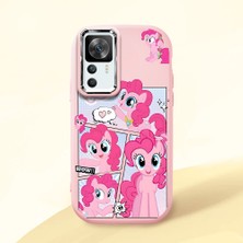 Ucuc Redmi K50 Ultra Uyumlu Darbe Emici Kamera Korumalı Pembe Silikon Kılıf