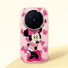 Ucuc Vivo X300 Pro Uyumlu Darbe Emici Kamera Korumalı Pembe Silikon Kılıf