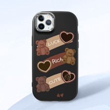 Ucuc iPhone 11 Pro Uyumlu Darbe Emici Kamera Korumalı Siyah Silikon Kılıf