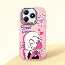 Ucuc Realme Note 60/60X Uyumlu Darbe Emici Kamera Korumalı Pembe Silikon Kılıf