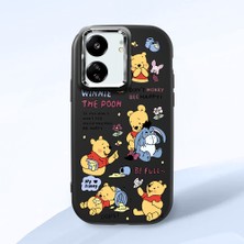 Ucuc Poco C65 Uyumlu Darbe Emici Kamera Korumalı Siyah Silikon Kılıf