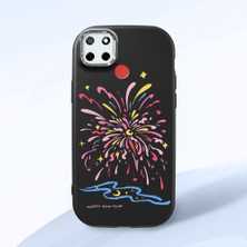 Ucuc Realme C25/C25S Uyumlu Darbe Emici Kamera Korumalı Siyah Silikon Kılıf