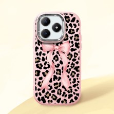 Ucuc Realme C63 4G/C61 Uyumlu Darbe Emici Kamera Korumalı Pembe Silikon Kılıf