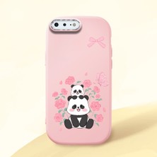 Ucuc iPhone 7 Plus/8 Plus Uyumlu Darbe Emici Kamera Korumalı Pembe Silikon Kılıf