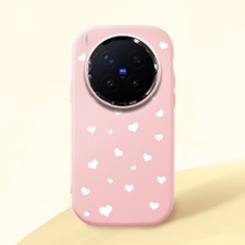 Ucuc Vivo X300 Pro Uyumlu Darbe Emici Kamera Korumalı Pembe Silikon Kılıf