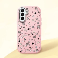 Ucuc Samsung Galaxy A17 4g/5g Uyumlu Darbe Emici Kamera Korumalı Pembe Silikon Kılıf