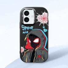 Ucuc iPhone 16 Uyumlu Darbe Emici Kamera Korumalı Siyah Silikon Kılıf