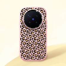 Ucuc Vivo X300 Pro Uyumlu Darbe Emici Kamera Korumalı Pembe Silikon Kılıf