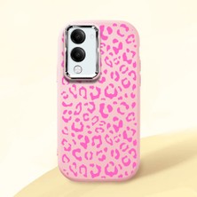 Ucuc Vivo Y19/Y19E Uyumlu Darbe Emici Kamera Korumalı Pembe Silikon Kılıf