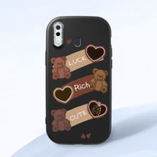 Ucuc Samsung Galaxy A30 Uyumlu Darbe Emici Kamera Korumalı Siyah Silikon Kılıf