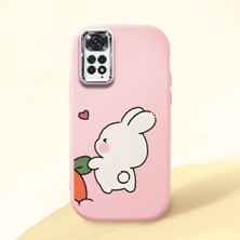 Ucuc Redmi Note 11/note 11S Uyumlu Darbe Emici Kamera Korumalı Pembe Silikon Kılıf