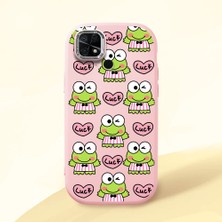 Ucuc Redmi 10C Uyumlu Darbe Emici Kamera Korumalı Pembe Silikon Kılıf