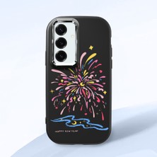 Ucuc Samsung Galaxy S25 Plus Uyumlu Darbe Emici Kamera Korumalı Siyah Silikon Kılıf