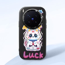 Ucuc Vivo X300 Pro Uyumlu Darbe Emici Kamera Korumalı Siyah Silikon Kılıf