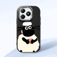 Ucuc Realme C63 4G/C61 Uyumlu Darbe Emici Kamera Korumalı Siyah Silikon Kılıf
