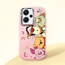 Ucuc Redmi Note 13 Pro Plus+ 5g Uyumlu Darbe Emici Kamera Korumalı Pembe Silikon Kılıf